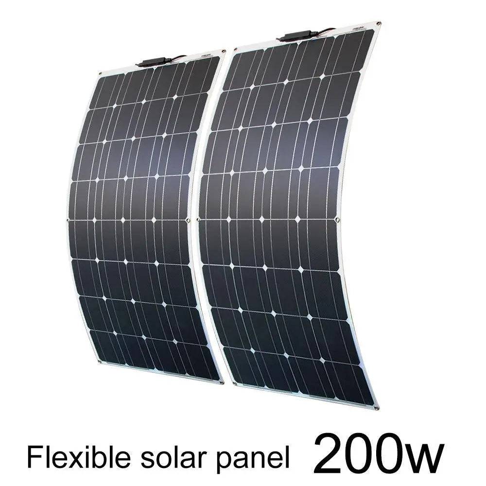 Solar Panel Kit Complete 400/300/200/100 Watts Flexible Solar 12V - 54Grid - Renewable Energy Store