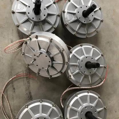1200RPM Three Phases Coreless Permanent Magnet Generator CE 3000W AC Disc PMG Inner Rotor  Alternator 380V - 54Grid - Renewable Energy Store
