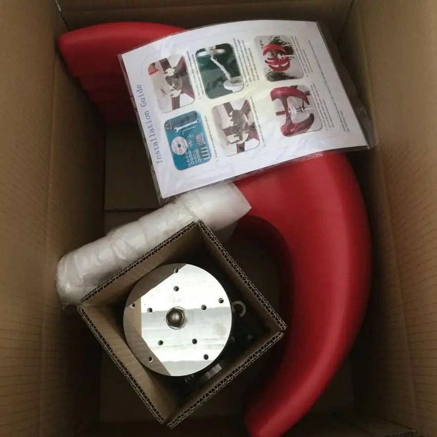 Vertical Windmil Turbine Generator 5KW 5 Blade 12V 24V With MPPT Charge Controller Low Noise Wind Speed Start Rotation For Home by 54Grid - Renewable Energy Store