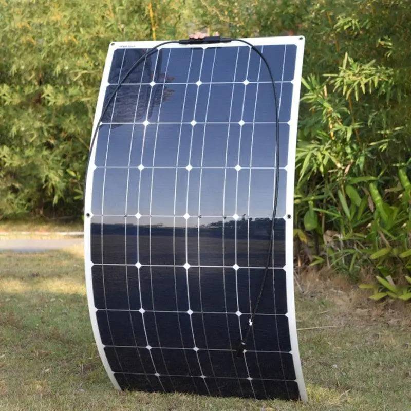 Solar Panel kit flexible Module 120/240/360/480/600/720 W photovoltaic 12V 18V 24V  Motorhome  Charger - 54Grid - Renewable Energy Store
