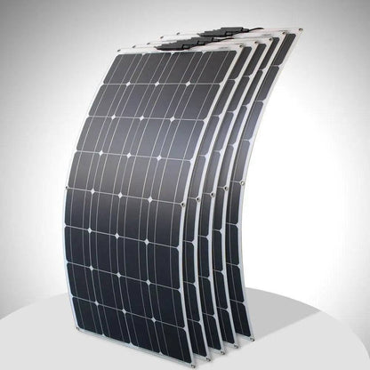 Home Solar Panel  Flexible Diy China 1000w 300w 200w Battery System 12v High Efficiency Solar Power Cell Charger - 54Grid - Renewable Energy Store