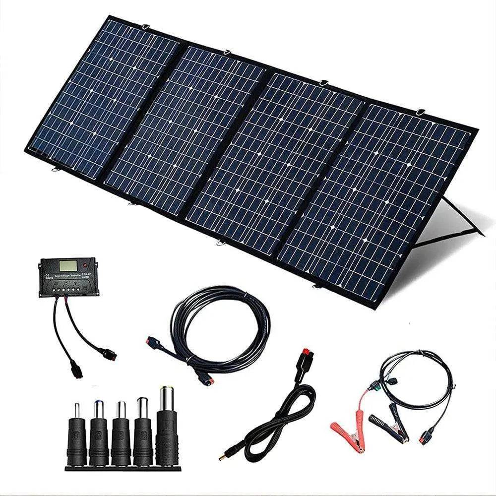 Solar Panel 120/180/240/300 W  Foldable Monocrystalline 12V - 54Grid - Renewable Energy Store