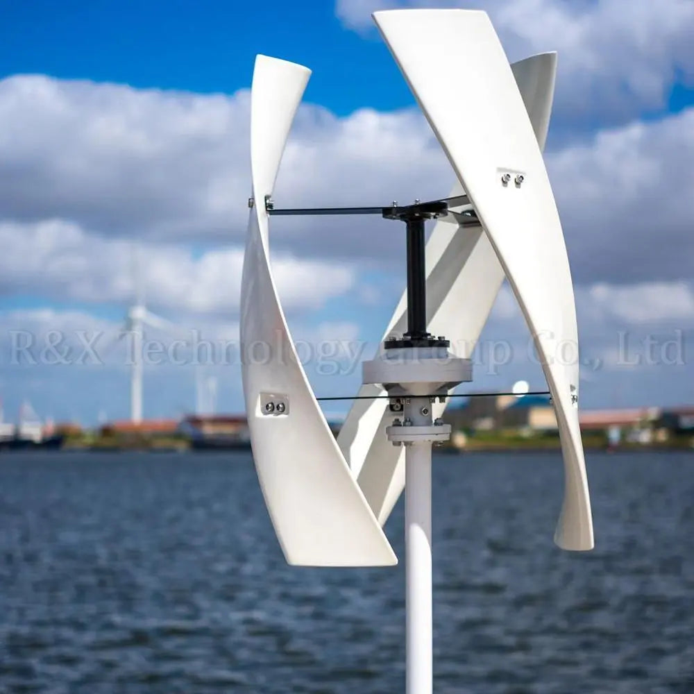 Wind Generator Power Turbine Vertical 400w Charge Controller 12v/24v 3 Blades - 54Grid - Renewable Energy Store