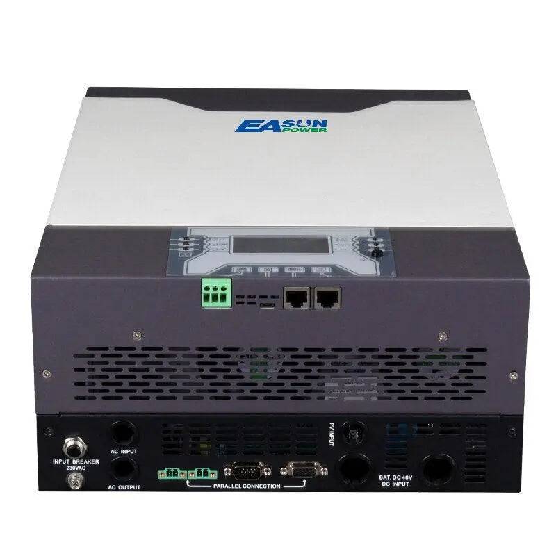Solar Inverter 5000W  Parallel Inverter 5Kva 500Vdc PV 80A MPPT  Pure Sine Wave Hybrid Inverter Battery Charger 230V 48V - 54Grid - Renewable Energy Store