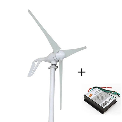 Wind Turbine Generator 400/600W small windmill 12/24V dc  charge controller - 54Grid - Renewable Energy Store