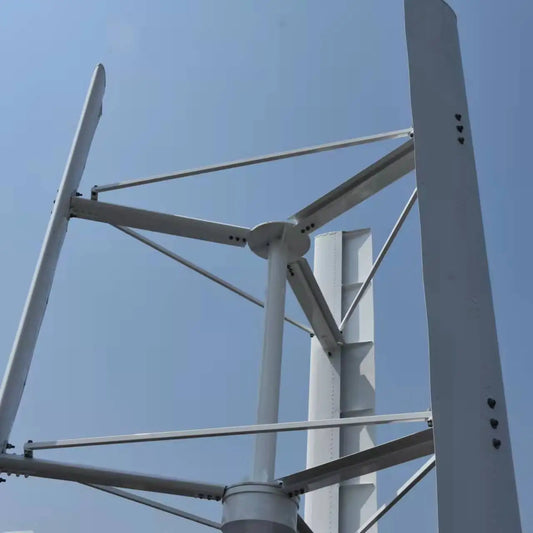 FLTXNY CE Approved 5KW 96V 120V 220V 380V Vertical Wind Turbine 250 RPM 50HZ Home Use Or Street Light/Lamp by 54Grid - Renewable Energy Store