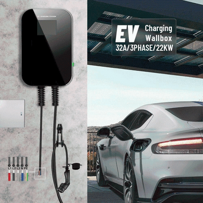 EV Charger (Eletric Car Charger) EVSE Wallbox Charging Station with Cable for Audi / Mercedes-Benz/ Smart Car - 54Grid - Renewable Energy Store