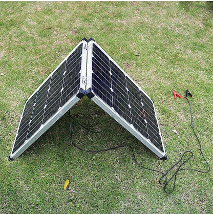 Solar Panel 100W (2Pcs x 50W) USB Controller Solar Battery Cell/Module/System Charger - 54Grid - Renewable Energy Store
