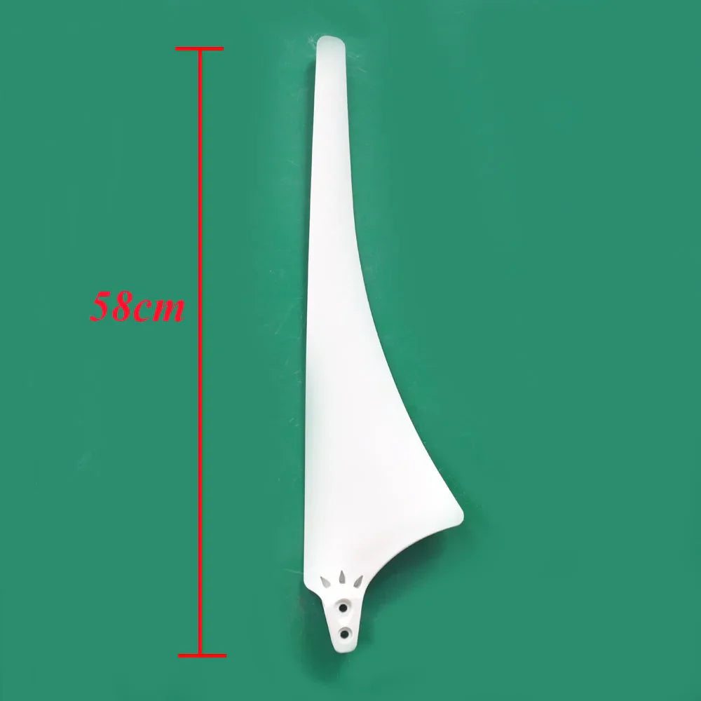 FLTXNY 580mm 630mm Wind Turbine Blades For Horizontal Wind Generator Nylon Blades 300w 400w 500w 600w Blades For Wind Turbine by 54Grid - Renewable Energy Store
