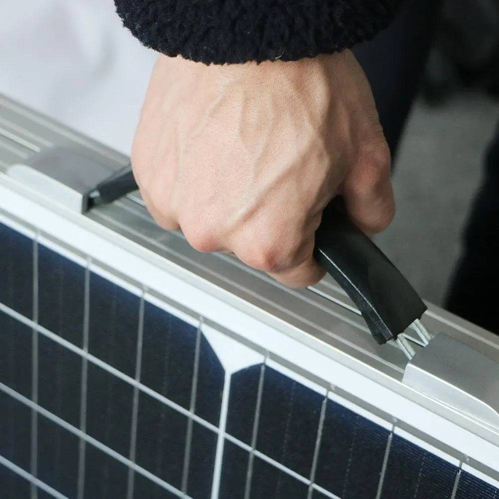 Solar Panel 100W (2Pcs x 50W) USB Controller Solar Battery Cell/Module/System Charger - 54Grid - Renewable Energy Store