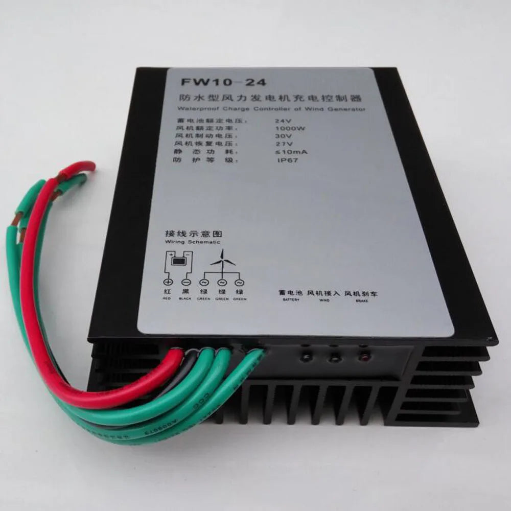 2000w rectifiers water proof Mini Wind Charge Controller DC 48v 96v 2kW Wind Turbine Generator Controller New Energy solar by 54Grid - Renewable Energy Store