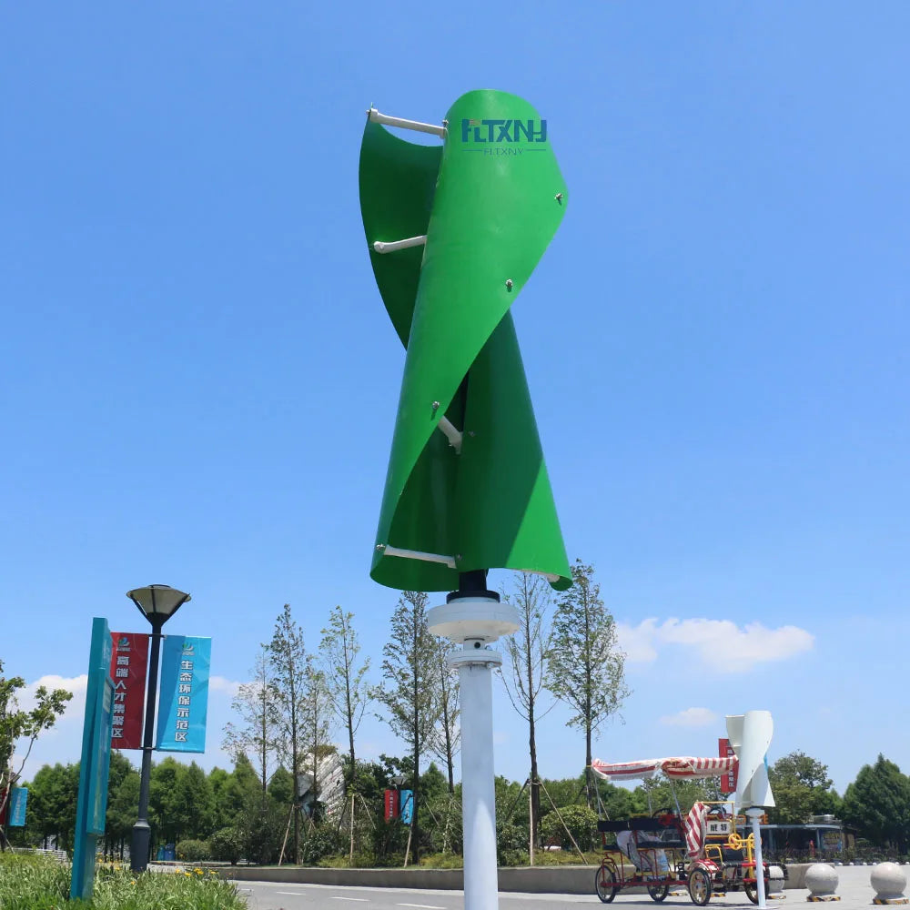 New Energy Windmill 5000W 96v 220v 120v Vertical Wind Turbine Generator High Efficiency Low RPM With Controller by 54Grid - Renewable Energy Store