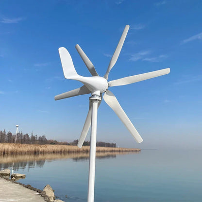 800W Wind Turbines for Home Use 12V 24V 48V Small Wind Turbine 0.8kw Generators Household 6 Blades by 54Grid - Renewable Energy Store