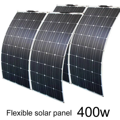 Solar Panel Kit Complete 400/300/200/100 Watts Flexible Solar 12V - 54Grid - Renewable Energy Store