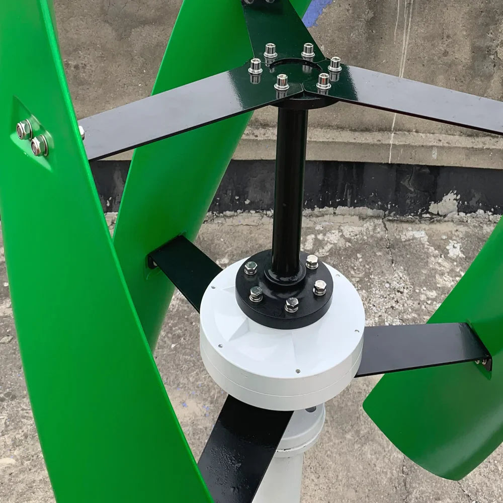 Factory Outlet 2KW New Energy Windmill Vertical Axis Permanent Maglev Wind Turbine Generator 48V 96V 120V 220V For Home Use by 54Grid - Renewable Energy Store