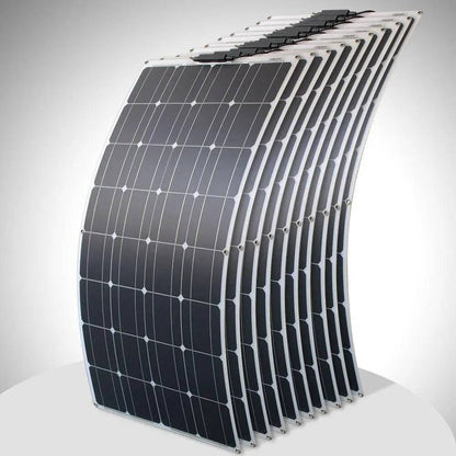 Home Solar Panel  Flexible Diy China 1000w 300w 200w Battery System 12v High Efficiency Solar Power Cell Charger - 54Grid - Renewable Energy Store