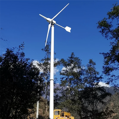 High Efficient 3KW New Energy Windmill Low Rpm Hybrid Horizontal Wind Turbine Generator 96v 120v 220v For Home Use by 54Grid - Renewable Energy Store