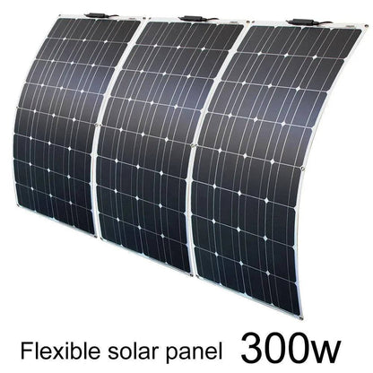 Solar Panel Kit Complete 400/300/200/100 Watts Flexible Solar 12V - 54Grid - Renewable Energy Store