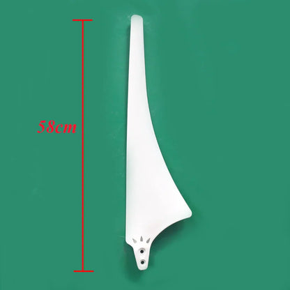 FLTXNY 580mm 630mm Wind Turbine Blades For Horizontal Wind Generator Nylon Blades 300w 400w 500w 600w Blades For Wind Turbine by 54Grid - Renewable Energy Store