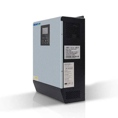 Solar Inverter 3KVA Pure Sine Wave Hybrid Inverter 24V 220V Built-in 25A MPPT PV Charge Controller and AC Charger for Home Use - 54Grid - Renewable Energy Store
