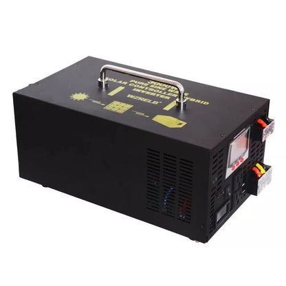 2000W Hybrid Power Inverter 12V 220V Pure Sine Wave Solar Inverter 24V/48V DC to 120V/230V/240V DC/AC Converter 30A Controller - 54Grid - Renewable Energy Store