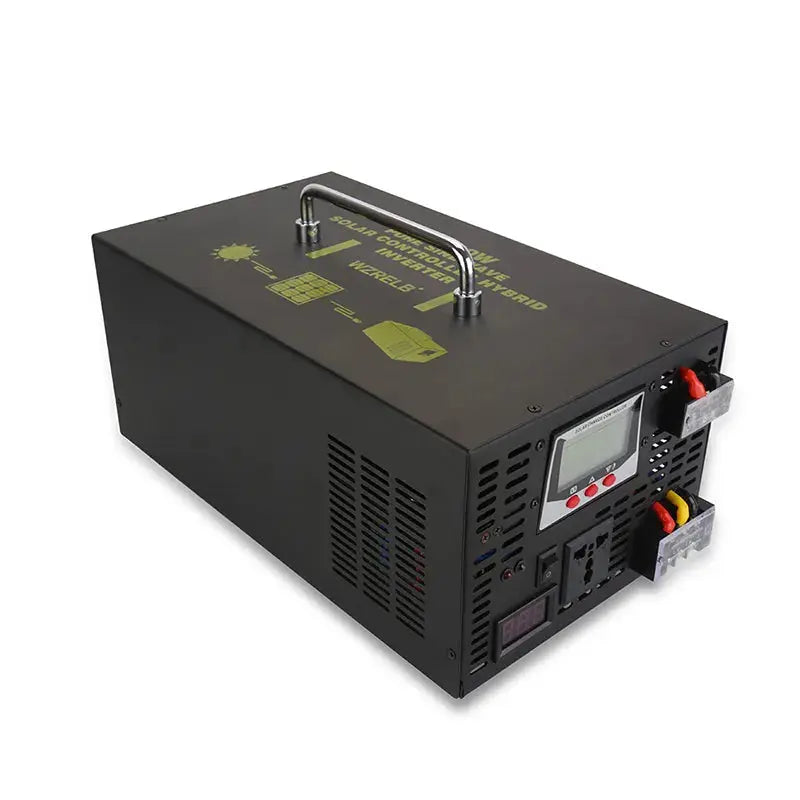 2500W Pure Sine Wave Hybrid Inverter 24V 220V Solar Inverter 12V/48V to 120V/230V/240V DC to DC/AC Converter 30A Control Charger - 54Grid - Renewable Energy Store