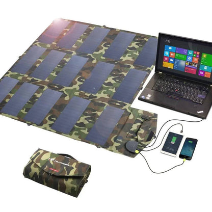 Portable Solar Charger ALLPOWERS 100W Foldable Solar Panel - 54Grid - Renewable Energy Store