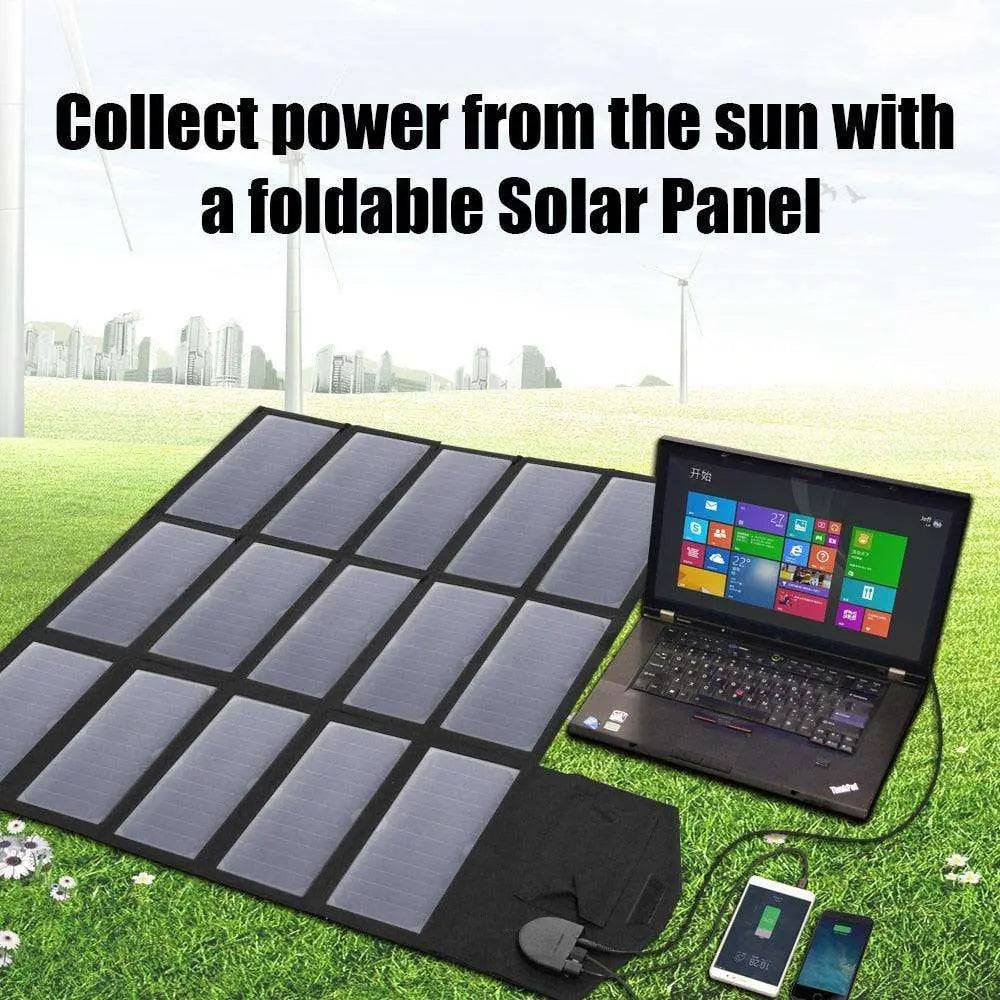 Solar Panel Portable Foldable 100W  Solar Battery Charger 18/12V - 54Grid - Renewable Energy Store