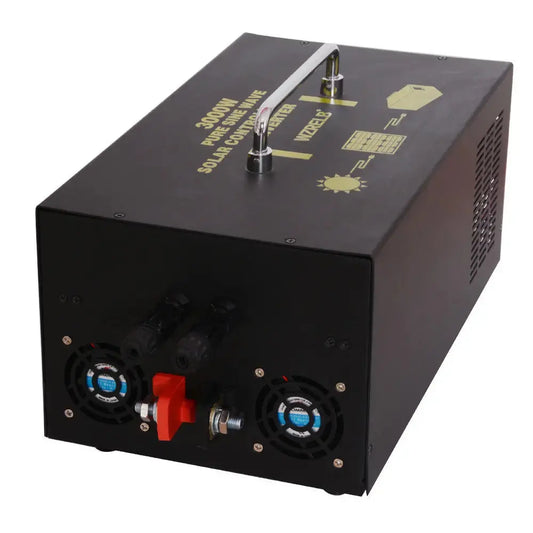 2000W Pure Sine Wave Hybrid Power Inverter 24V DC to 220V AC/DC Converter LCD Display 24V/48V to 120V/230V/240V 30A Controller - 54Grid - Renewable Energy Store