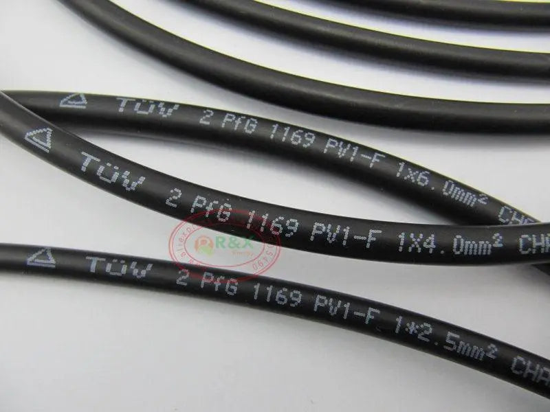 Solar Cable 200meters/roll 1x6mm2 Solar Wire XLPE Jacket Copper Core Solar Cable - 54Grid - Renewable Energy Store