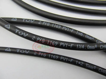 Solar Cable 200meters/roll 1x6mm2 Solar Wire XLPE Jacket Copper Core Solar Cable - 54Grid - Renewable Energy Store