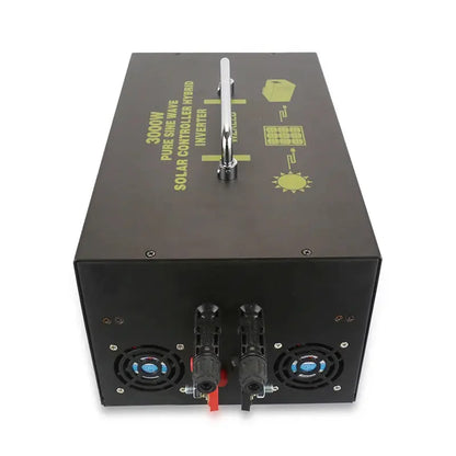 Pure Sine Wave Solar Inverter 3000W 12V/24V/48V DC to 120V/220V/230V/240V DC/AC Converter Hybrid Inverter 30A Charger Controller - 54Grid - Renewable Energy Store