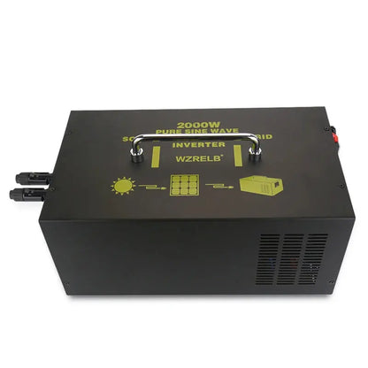 2000W Pure Sine Wave Hybrid Power Inverter 24V DC to 220V AC/DC Converter LCD Display 24V/48V to 120V/230V/240V 30A Controller - 54Grid - Renewable Energy Store