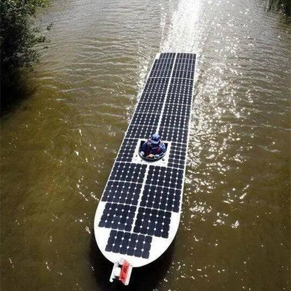 Solar Panel 200w 100w ETFE PET 100W Flexible Solar Panel For 12V Battery Charger Monocrystalline Cell - 54Grid - Renewable Energy Store
