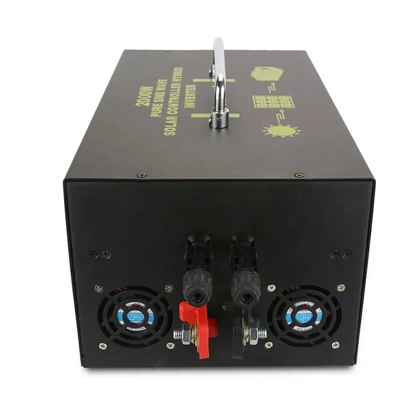 2000W Pure Sine Wave Hybrid Power Inverter 24V DC to 220V AC/DC Converter LCD Display 24V/48V to 120V/230V/240V 30A Controller - 54Grid - Renewable Energy Store