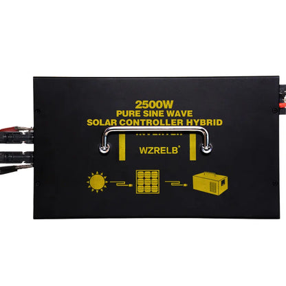 2500W Pure Sine Wave Solar Inverter 24V DC to 220V DC/AC Converter Hybrid Inverter 24V/48V to 120V/230V/240V LCD 30A Controller - 54Grid - Renewable Energy Store