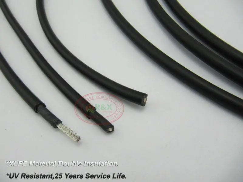 200meters/roll PV Cable 1x6mm2 Solar Wire XLPE Jacket Copper Core Solar Cable for Solar Power System Factory Price - 54Grid - Renewable Energy Store