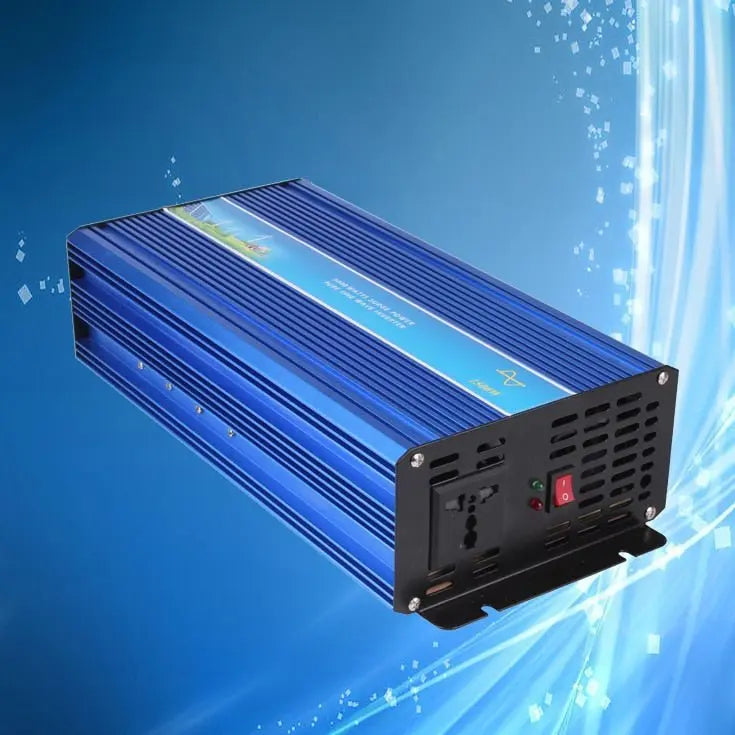 1500W Off Grid Pure Sine Wave Inverter DC12V/24V/48V Input, AC 100V/110V/220V Output, Wind Power Inverter - 54Grid - Renewable Energy Store