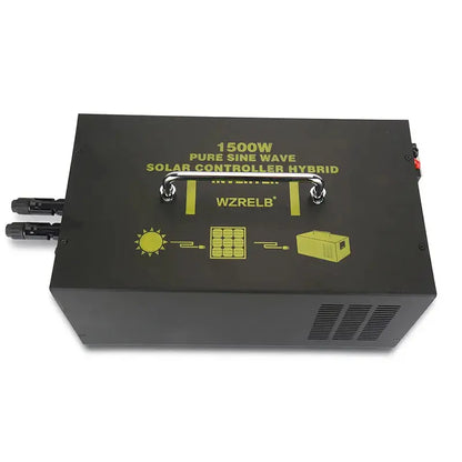 1500W Pure Sine Wave Hybrid Inverter 24V to 220V DC to DC/AC Transformer Power Inverter 12V/48V to 120V/230V/240V 30A Controller - 54Grid - Renewable Energy Store