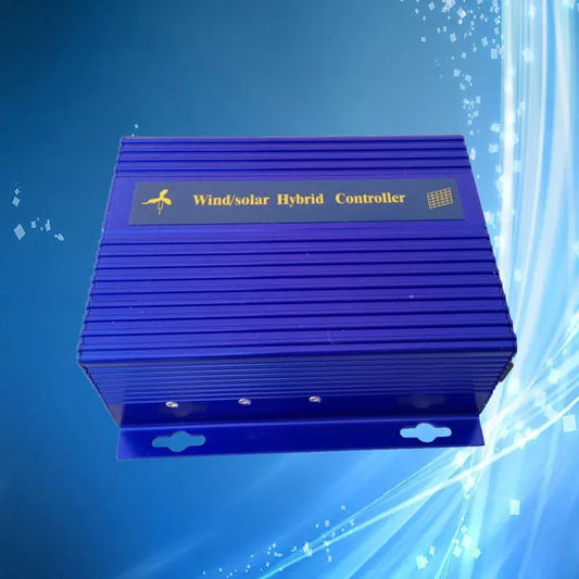 Hybrid Wind Solar Charge Controller Manual Brake, Wind Turbine (100W-600W) and Solar Panel (150W-300W), 12V/24V Auto Distinguish - 54Grid - Renewable Energy Store