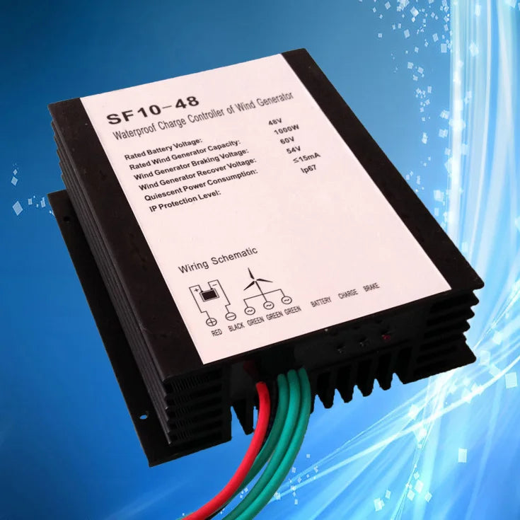 Wind Generator Charge Controller 1000W/2000W/3000W/5000W  WaterProof Wind Turbine Power Generator Charge Regulator 24V 48V 96V - 54Grid - Renewable Energy Store