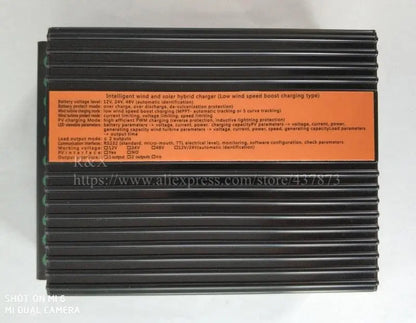 Charge Controller for Wind Turbine Max 600W  and 300W Solar Panel Waterproof Battery Controller 24V/48V R&amp;X MPPT - 54Grid - Renewable Energy Store