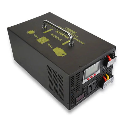 1500W Pure Sine Wave Hybrid Inverter 12V to 220V DC to DC/AC Solar Panel Power Inverter 24V/48V to 120V/230V/240V 30A Controller - 54Grid - Renewable Energy Store