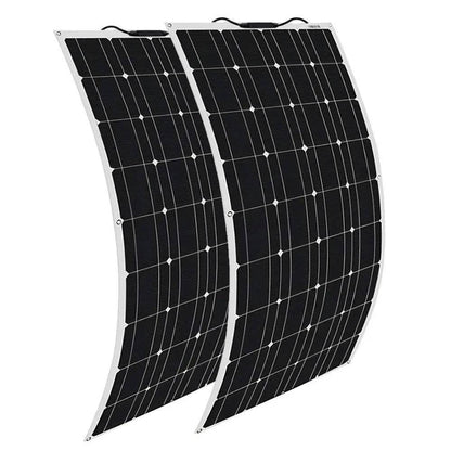 Solar Panel kit flexible Module 120/240/360/480/600/720 W photovoltaic 12V 18V 24V  Motorhome  Charger - 54Grid - Renewable Energy Store
