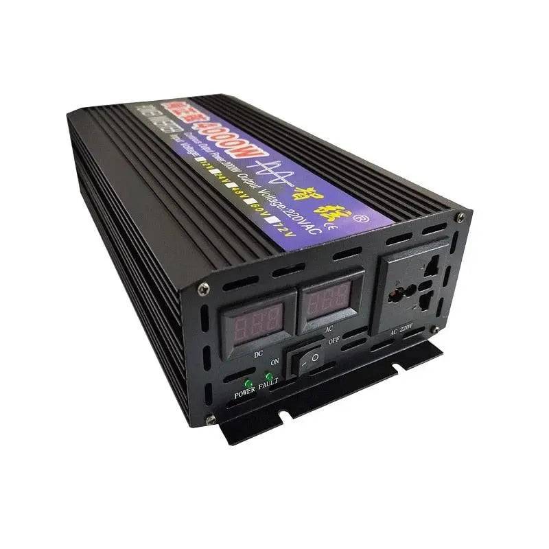 Pure Sine Wave Inverter 2000/3000/4000 W Power DC 12/24V To AC 220V Voltage 50/60HZWith LED - 54Grid - Renewable Energy Store