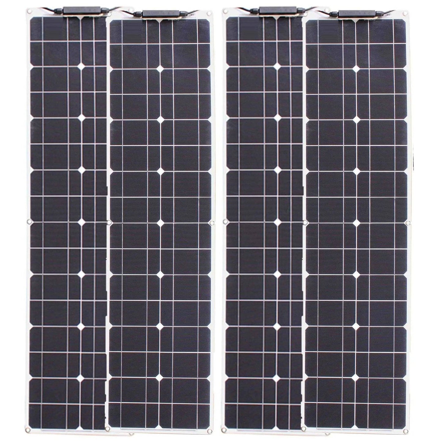 Solar Panel  50 Watt Flexible150/200 W Waterproof Narrow 12/24v Monocrystalline - 54Grid - Renewable Energy Store