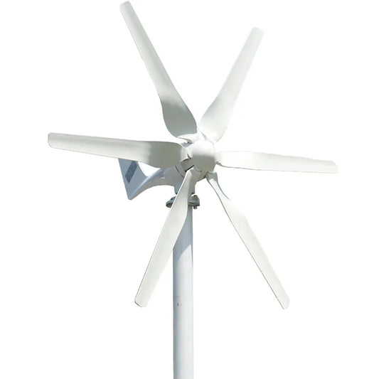 Home Marine Wind Generator 12V 24V 48V 800W Free Alternative Energy Windmill With MPPT Hybrid Controller 6 Blades by 54Grid - Renewable Energy Store