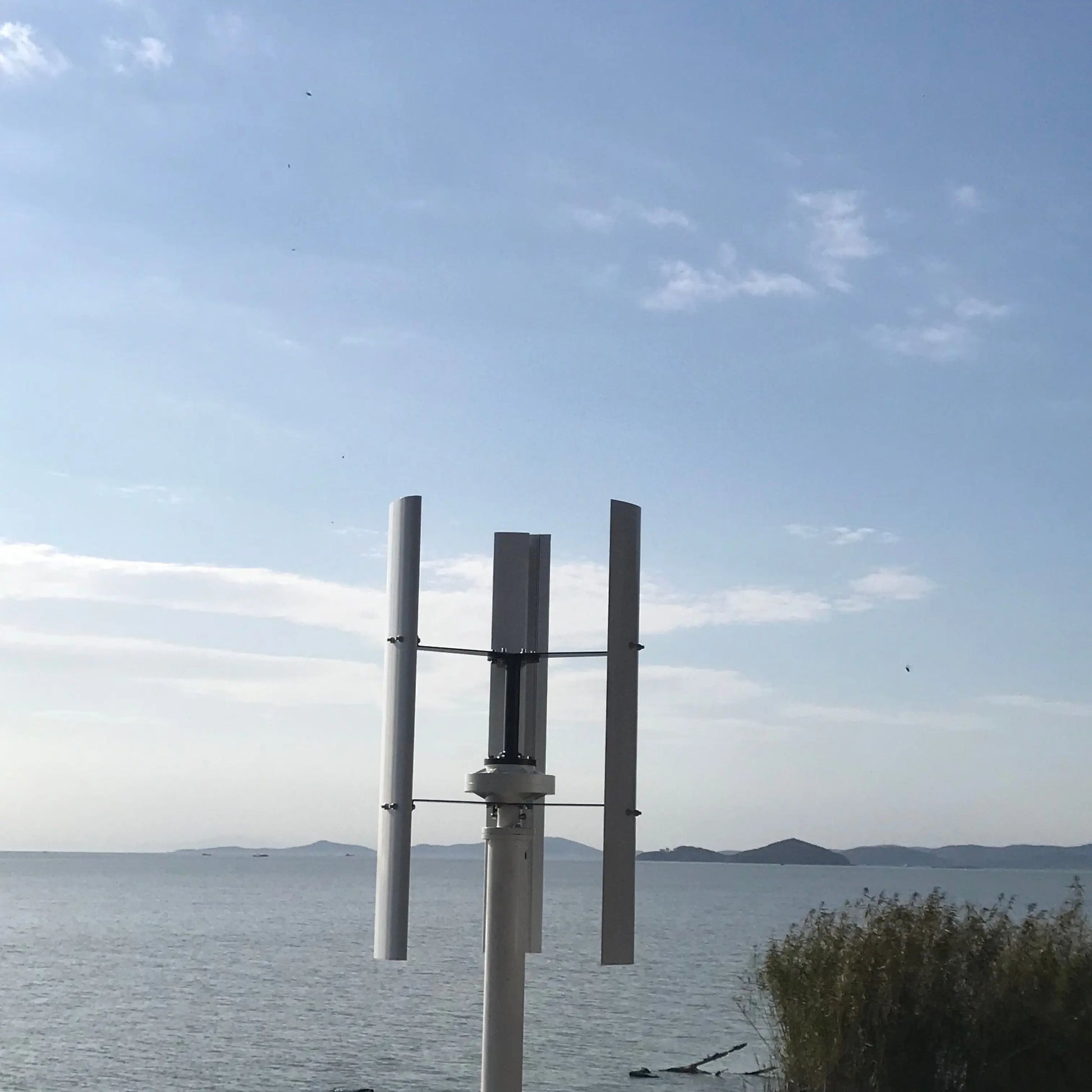 Vertical Axis Wind Turbine Generator Kit 10000W 220V/380V With Hybrid Controller Windmill For Home Yacht Farm by 54Grid - Renewable Energy Store