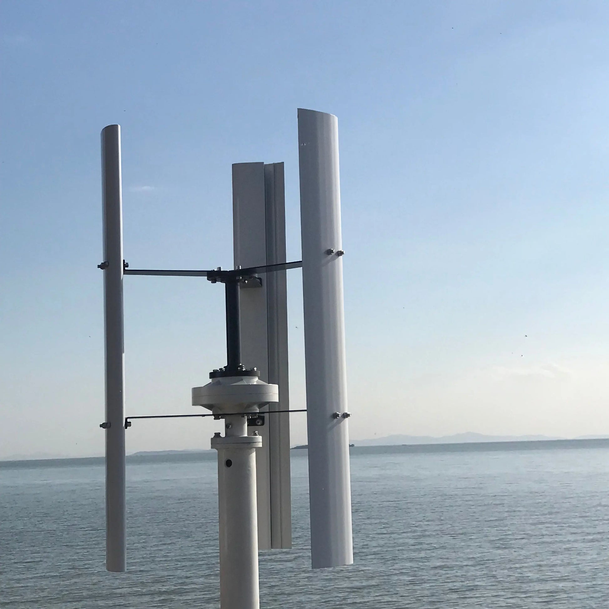 Vertical Axis Wind Turbine Generator Kit 10000W 220V/380V With Hybrid Controller Windmill For Home Yacht Farm by 54Grid - Renewable Energy Store