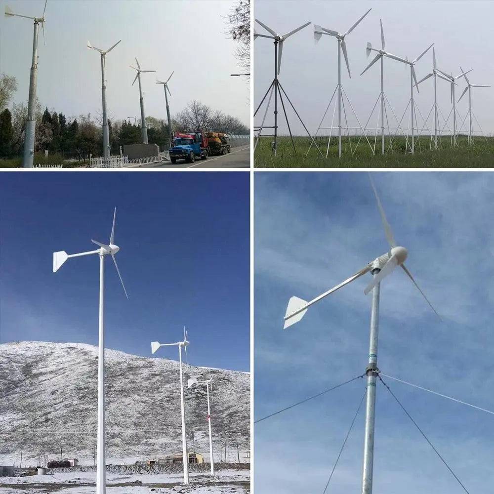 Wind Turbine Generator 15KW Three Phase AC Output 96/120/220/380V - 54Grid - Renewable Energy Store